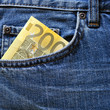 Tasche voller Geld