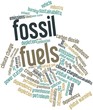 Word cloud for Fossil fuels