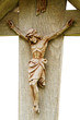 Old wooden Crucifix.