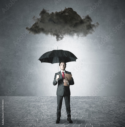 Photo: Pessimist in the business Pessimist in the business