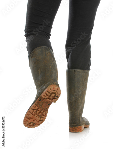 Photo: muddy boots muddy boots