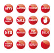 Werbe-Sticker Set  VERKAUF