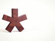 Wooden Asterisk