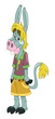 Vector: Donkey boy Donkey boy