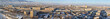Panoramic view of the south part of Almaty