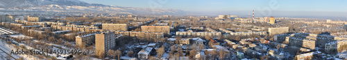 Photo: Panoramic view of the south part of Almaty Panoramic view of the south part of Almaty