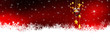 Sternenhimmel, Schnee, Vorlage, Hintergrund, Banner, Panorama