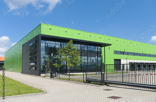 Photo: industrial warehouse industrial warehouse