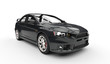 Black Race Car Power Photo