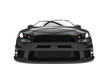 Black Race Car Closeup