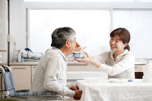 Photo: 食事介助 食事介助