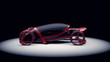Futuristic concept car turntable LOOP + ALPHA