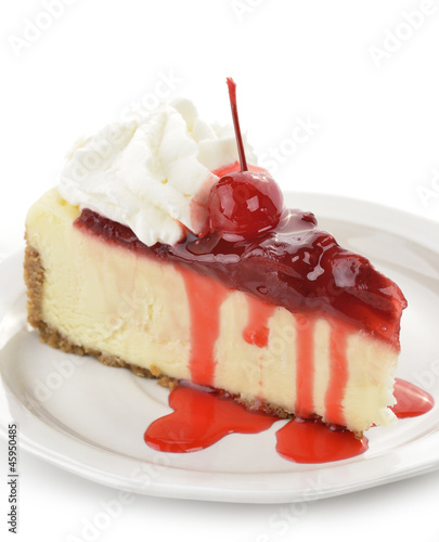 Photo: Cherry And Strawberry Cheesecake Cherry And Strawberry Cheesecake