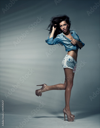 Photo: Sexy brunette woman Sexy brunette woman