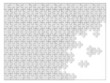 blank unfinished jigsaw