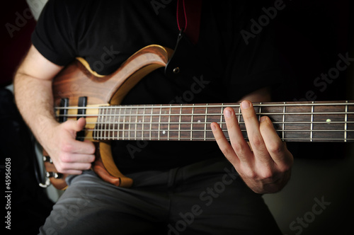 Photo: Bass Guitar Player Bass Guitar Player