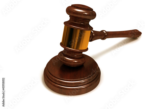 Illustration: Judges gavel Judges gavel