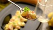 Ensalata compuesta con jamon y patatas