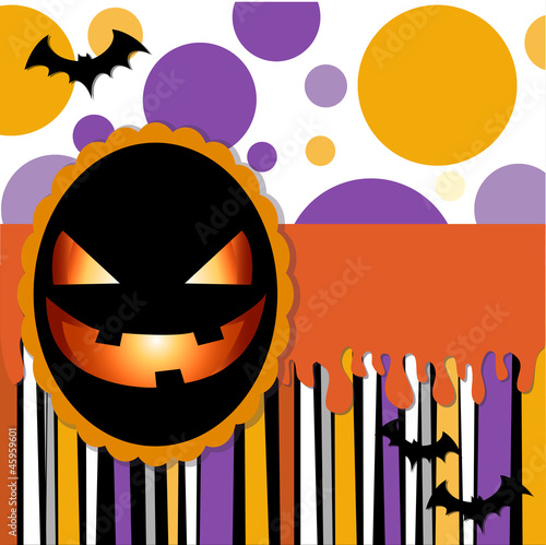 Vector: Halloween Card Halloween Card