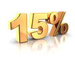 15 percent