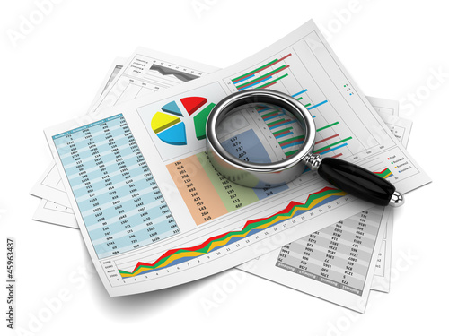 Illustration: Business report Business report