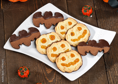 Photo: Biscotti di halloween, halloween cookies Biscotti di halloween, halloween cookies