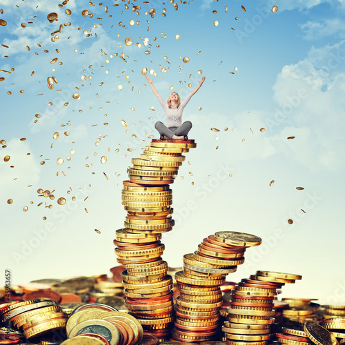 Photo: getting rich getting rich