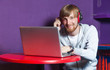 Man on laptop