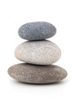 stones isolated on white background
