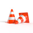 Pylon - Baustellenhütchen - Baustelle