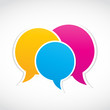 conversation dialog stickers