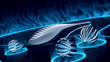 Futuristic concept car animation