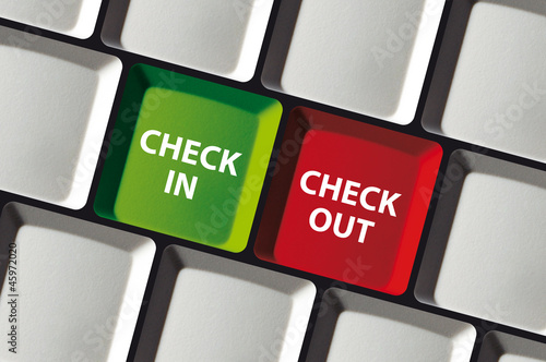 Illustration: Check in & Check out Check in & Check out