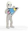 Man Holding Pointer