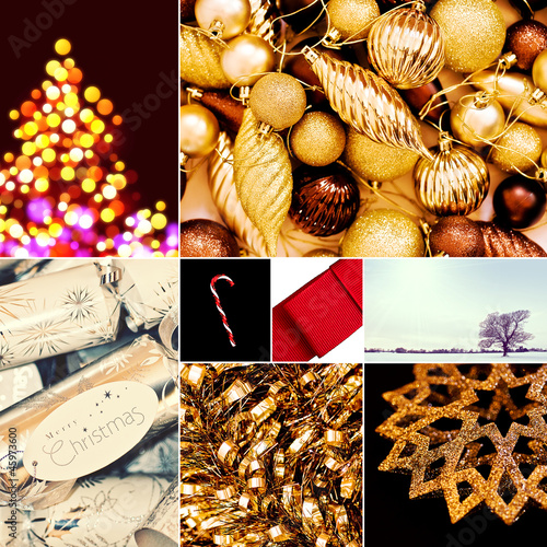 Photo: christmas collage christmas collage