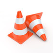 Pylon - Baustellenhütchen - Baustelle