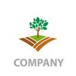 Logo Organic farming, Greengrocer # Vector