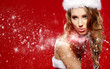 christmas woman