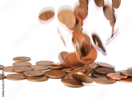 Photo: Falling coins 2 Falling coins 2