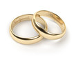 Wedding rings, engraved