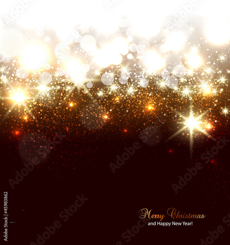 Vector: Elegant Christmas background with snowflakes and place for text. Elegant Christmas background with snowflakes and place for text.