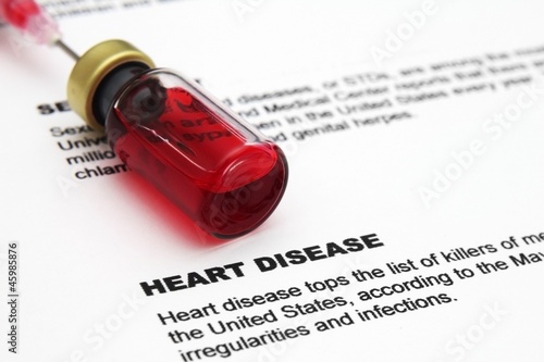 Photo: Heart disease form Heart disease form