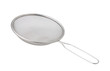 Sieve flour filter preparation for make bakery isolated