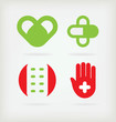 Vector: Four logo for pharmacy Four logo for pharmacy