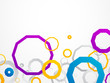 Geometrical colorful abstract background