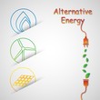 Vector: alternative energy cerchio alternative energy cerchio