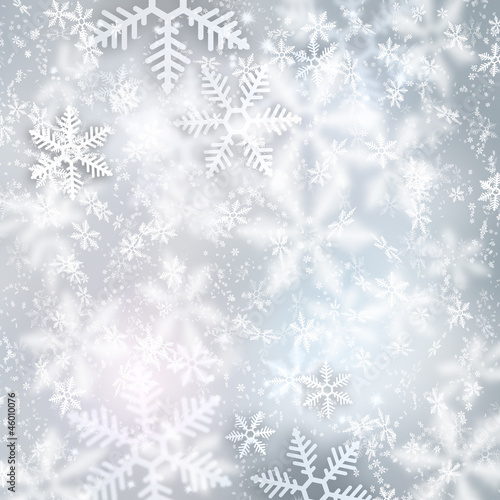 Illustration: Beautiful snowflake Christmas background Beautiful snowflake Christmas background