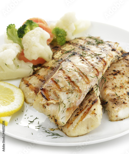 Photo: Grilled Fish Fillet Grilled Fish Fillet