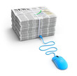 Web news concept