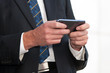 E-Mail tippen am Smartphone
